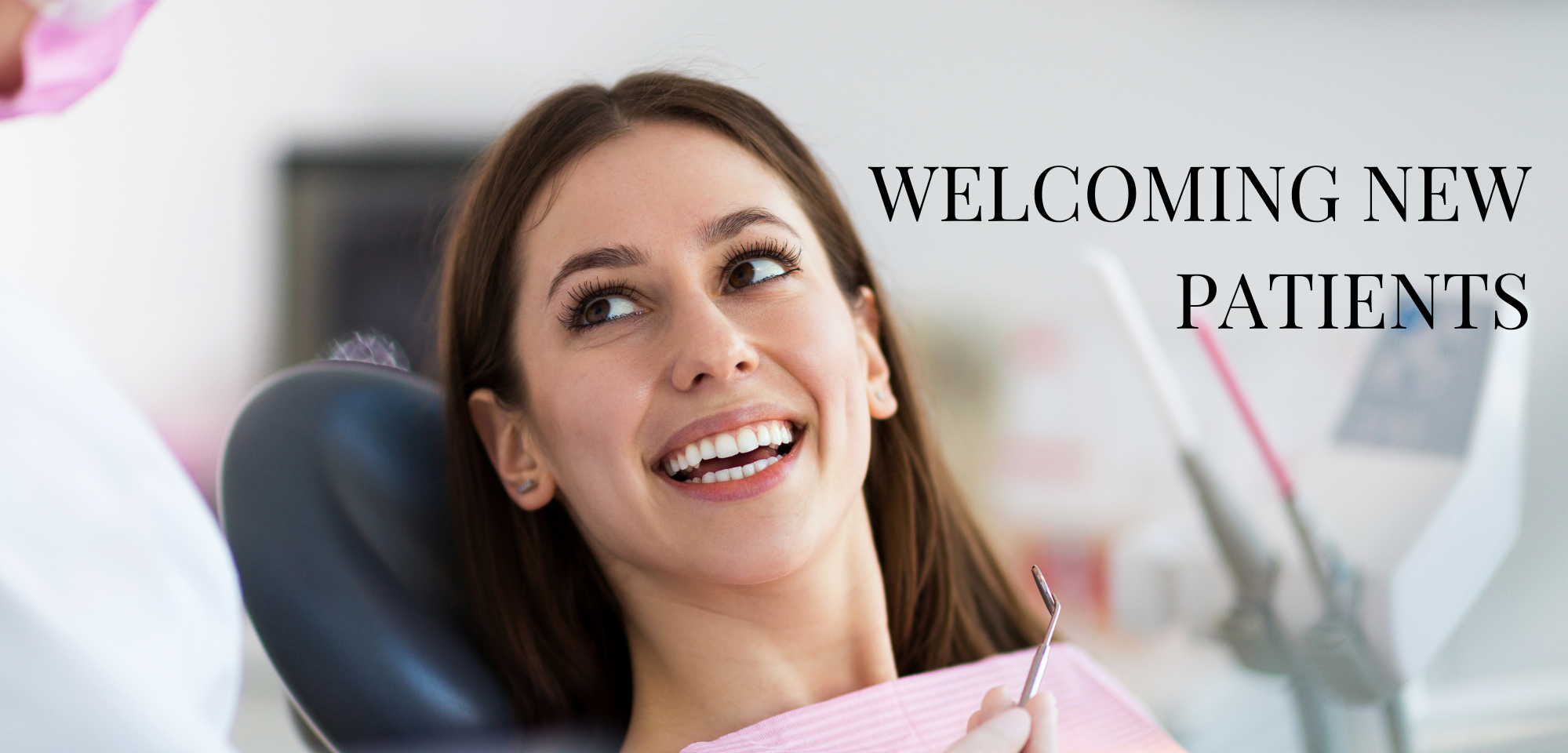 New Patient Offer- £25 off New Patient Exam!