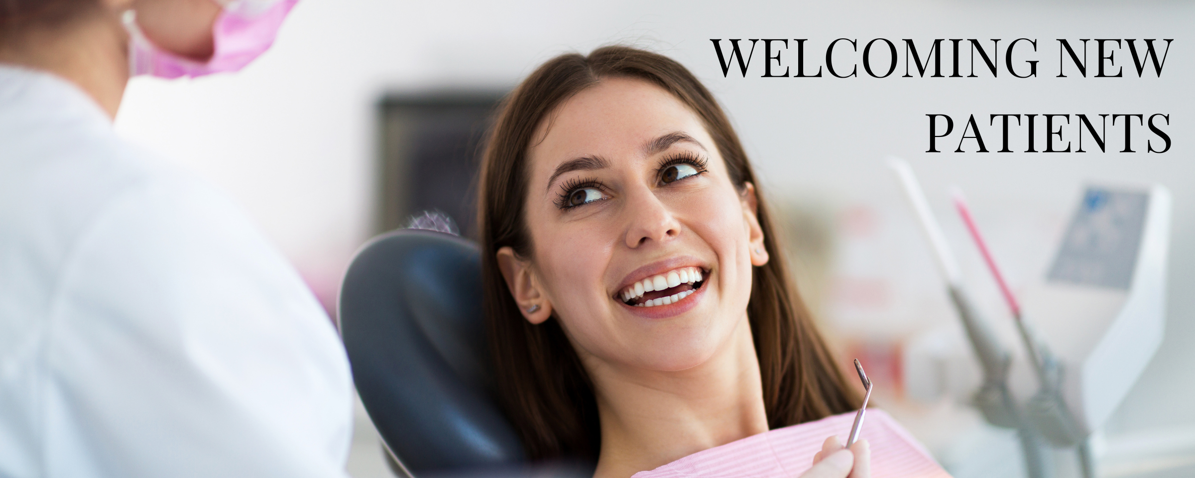 New Patient Offer- £25 off New Patient Exam!